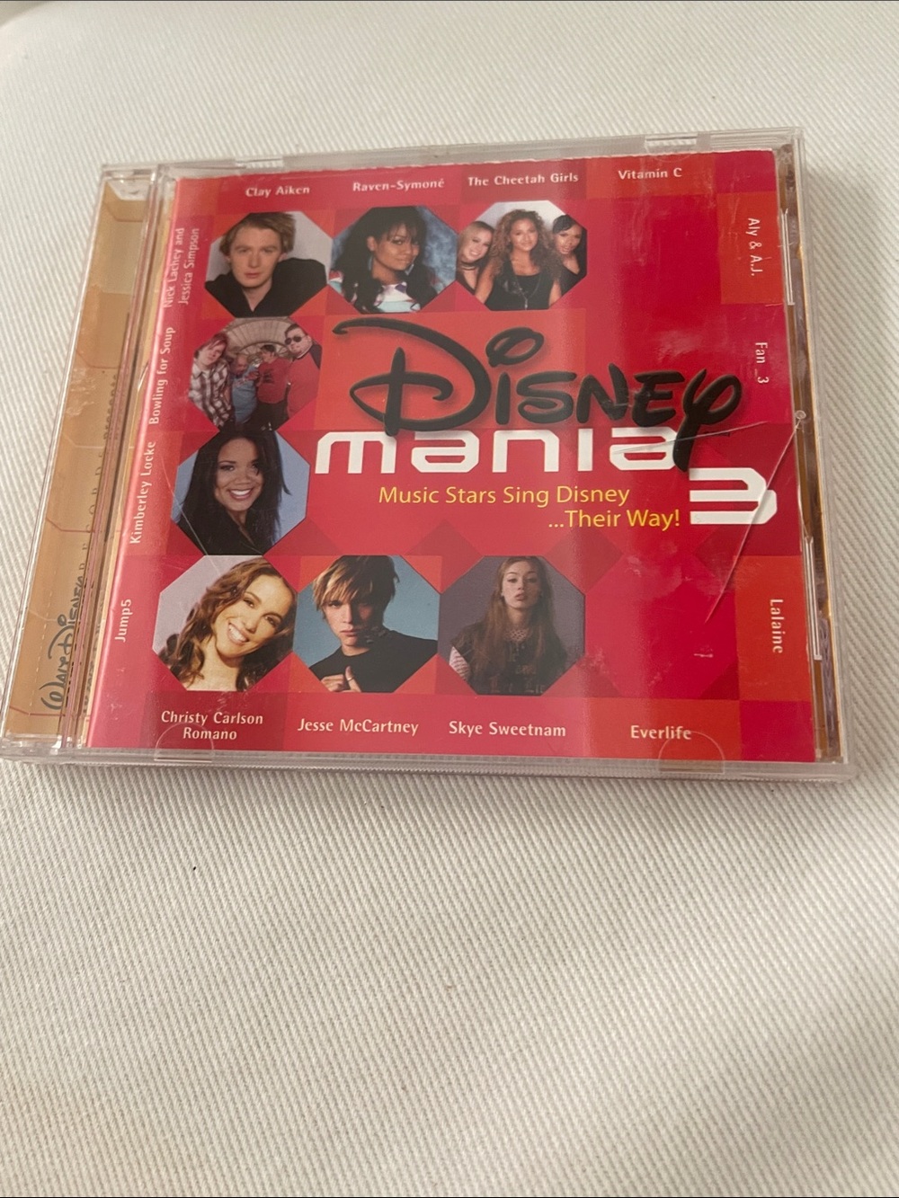 Disney Mania 3 - Music Stars Sing Disney…Their way!! Like new!!